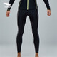 Hosa (hosa) men's swimsuit long-sleeved beach swimsuit Vacation diving surfing suit Black pants L
