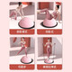 Mentojia Wave Speed ​​Ball Semi-circular Balance Ball Thickened Yoga Fitness Ball Pilates Foot Step Home Training Fitness Equipment Sky Blue