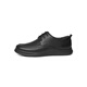 Red Dragonfly Left Month Gift Casual Leather Shoes 25 Spring Men's Shoes Sheepskin Comfort Business Shoes WTA15123 Black 40