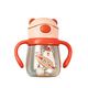 Rikang one pot trois bouche rikang bébé apprentissage tasse de paille pour enfants tasse de canard morsure de canard morsure bébé tasse de consommation directe tasse de consommation directe 240 ml b1049 bleu un pot deux têtes d'aspiration 240 ml