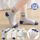Taman Cat Children's chaussettes pour garçons Basketball Basketball Summer Coton Fin Coton pour garçons Bébé d'été pour enfants de taille moyenne chaussettes de taille moyenne [5 paires] 655 Sports Basketball Mauquette moyenne pour plus de 12 ans (adapté aux tailles de chaussures 37-42)
