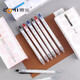Dongmi 983 Frage Pinsel Stift Schnellrocknen Presse Neutraler Stift Schwarz Red Blue Student Ins Einfache Doppelbeulst Signature Stift Press Dongmi 983 Frage Pinsel (1 Blau
