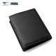 Sieben Wölfe echte Kuhläden mit kurzer Brieftasche Top-Layer Cowide Wallet Clip Multifunktional Multi-Card-Ticket-Clip-Geschenkbox Heiße Stempel Marke
