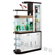 Écran de partition Pu lian Cabinet d'entrée simple avec le salon de pêche au salon simple de cloison simple armoire de salle Double côté 3895 Structure du cadre d'assemblage