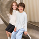 Aimer kids爱慕儿童乐活夏日中性拉链连帽长袖上衣AK381E691 绿AK281E691 110