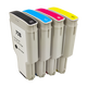 Mengxiang is suitable for HP HP728 ink cartridge HP Designjet T830 T730 plotter ink cartridge Wide printer ink 728 ink cartridge 300ml [1 black, blue, red and yellow each]
