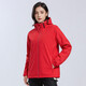 Woodpecker (TUCANO) plus velvet integrated jacket for women, single-layer outdoor autumn and winter mountaineering jacket jacket warm soft shell windbreaker 9930S Chinese red-woman [solid color] XL