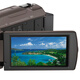 Sony (SONY) HDR-CX680 HD digital camera 5-axis anti-shake 30x optical zoom Brown (including 256G card + domestic seat charging + shoulder bag + card reader)