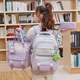 
The best time for youth to reduce burden and protect the spine, schoolbag for women with super large capacity, junior high school girls' schoolbag for five and sixth grade schoolbag for primary school students, high appearance 9905 black - collection and shopping to get gifts