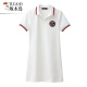 
Woodpecker's new ice silk summer lapel T-shirt for women's short-sleeved sports and casual small polo shirt mid-length women's dress AL829 black L 103-113Jin[Jin equals 0.5 kg]