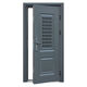 Qinkai door middle door anti-theft door outdoor ventilation door entry door breathable anti-theft door outer left red installation not included 1970*860 free expansion screws when placing an order
