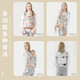 Beiyou Baby Strap Multifunción Strap frontal de tacón Four Seasons recién nacidos Correa simple de verano Belt geométrico Patrón 3-36 meses