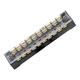 Bloc de borne TB / TC 1503 / 4/5/6/8/10 / 12 bits Bloc de borne 603A Boîte de jonction du bloc de bornes en cuivre TB-1503 [15A 3 bits]