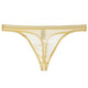 Caja transparente desnuda de los hombres Mala delgada de malla sexy sexy sexy ropa interior sexy en sexy tentador transpirable jóvenes t-tosers rojo m