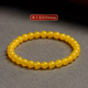 Baoxin Fanrui BOSFRU natural yellow agate bracelet for men and women chalcedony jade loose beads crystal bracelet beads birth year transfer beads gift yellow agate-6mm