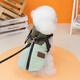 宠物狗狗衣服秋冬款羽绒服保暖小狗小型犬泰迪博美可牵引冬季马甲 桔红色1484送牵引绳保暖加 6XL L