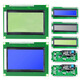 USBDM LCD1602/12864 LCD display with backlight STM32 display smart device LCD screen LCD12864 display 3.3V blue screen (pin row soldered)