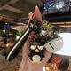 
Cartoon pudding dog keychain keychain internet celebrity girl cute creative gift personal doll car key pendant [little witch + bell] keychain