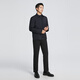 YOUNGOR jacket men's autumn and winter middle-aged and young business eggplant full wool fabric lapel jacket shopping mall same style Navy YJJK415463FFA 3XL 190/108A