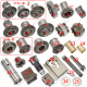 XMSJTX6113D Máquina aburrida Tuerca de cobre Kunji 6111C Tornillo de herramienta Maniña de tornillo 6513 Accesorios de caja de husillo Kunji 6113-19 14065 Surdeador cuadrado