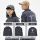 
Continue printing high-end stand-collar sweater work clothes custom printing logo autumn and winter 4S store jacket corporate group clothing workwear embroidery WY-9901 velvet sweater dark night gray M