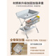 BOBCAT Diaper Table Baby Care Table Portable Multifunctional Foldable Bathable Baby Bed Diaper Changing Touching Table Castle Gray - Promotional Model (cannot be folded) Recommended