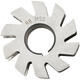 XMSJ high-speed steel concave semicircular milling cutter arc R cutter three-sided edge disc arc milling cutter R1R2R8R10R20 R12590X39