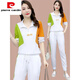 皮尔卡丹（pierre cardin）冰丝休闲时尚套装女2025年夏季新款宽松洋气跑步运动服短袖两2025 681白色【含棉好质量两件套】 2XL