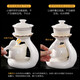 Moisturizer Exquisite Automatic Tea Set 2024 New Household Lazy Tea Maker Kung Fu Teapot Cover Bowl Complete Tea Maker Tea Zen Gold Exquisite Tea Maker + Fair Cup 1 piece
