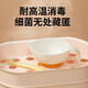 Beeshum baby supplementary food bowl rice paste bowl special meal feeding bowl spoon grinding set tableware supplementary food bowl - white green
