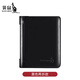 Kangaroo leather wallet men's card bag driver's license clip vertical wallet multi-function 2025 new short leather wallet black two-fold