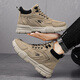 Changxiang Huili men's shoes in summer waterproof and non-slip work high-top men's shoes work on construction site thick sole wear-resistant large-size Martin shoes men YJ-9193 khaki 41