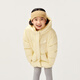 ASICS (ASICS) Ropa para niños Chicas de tres a prueba de chicas de tres a prueba Invierno 2024 Chaqueta de pan de manga de hojaldre suelto 334241074003