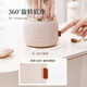 EACHY cosmetics storage box rotating dust-proof makeup brush barrel storage box pen holder brush barrel cosmetics lipstick box almond powder upgraded tilt design easy to open and close