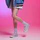 匡威（Converse）官方 1970S春上新男女高帮帆布鞋云朵蓝灰蓝色A06519C A06519C 41.5