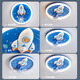 Menghu Kinderzimmer Fan Lichter Jungen und Mädchen Schlafzimmer Rocket Starry Himmel High Bright Eye Protection Smart Fernbedienung Sprach Deckenlampe 9194 Rocket Fan-offline Smart Voice