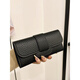 Cool Känguru neues Diamantmuster Frauen Brieftasche Langes Multifunktionsbrieftasche Neues Modes Bag Hand Holding Wallet Reißverschluss Schwarz SH729-5