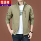 
Hengyuanxiang Outdoor Men's Jacket Autumn and Winter 2025 New Middle-aged Men's Autumn Clothes Plus Fleece Jacket Men's Spring and Autumn Thick 9898 Dark Blue Style Plus Fleece M