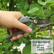 Japanese Fukuoka tools garden pruners, fruit tree scissors, pruning shears, branch shears, gardening tools, powerful pruning shears 200mm FO-4308A