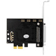 Capricorn desktop PCIE to four serial port RS232 expansion card industrial control 4 port RS232 adapter card 9904 chip com card one-to-tour four wire MC2339