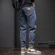 Charluoel Jeans Spring and Automne Pantalon Pantalon nouveau Pantalon Straight Men's Pantal