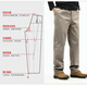 Jeep Spirit Jeep Pantalones casuales para hombres más Pantalones de trabajo de invierno en terciopelo Pantalones de algodón de gran tamaño de gran tamaño Simples pantalones NHHS-9901 Black Plus Velvet + Dark Grey Plus Velvet L [135-155Jin [Jin equivale a 0.5 kg]]]