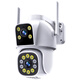 
Care home 4G surveillance camera indoor and outdoor zoom high-definition surveillance wireless wifi doorway outdoor home 360-degree panoramic view without dead angle mobile phone remote solar monitoring 16 million ultra-high definition [4G free recharge] dual-screen no dead angles Get 32G card | 0 fee | 30-day cycle recording | Power outage monitoring