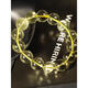 
MathDeray crystal Golden Libyan meteorite bracelet Meteorite rough stone Natural crystal meteorite round bead waist chain TF679#12mm Libyan gold meteorite