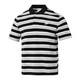 耐克（NIKE）短袖男装夏新款运动服翻领POLO衫针织透气运动T恤FN3897-010 FN3897-010/黑灰条纹 2XL