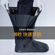 Andaton Rain Shoe Cover Waterproof Shoe Cover Rain and Snow Outdoor Anti-slip and Wear-resistant Adult Medium-high Boot Cover 2xl Size 46-47