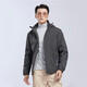 Woodpecker (TUCANO) plus velvet integrated jacket for women and men single-layer outdoor autumn and winter mountaineering jacket jacket warm soft shell windbreaker 9930A dark gray-men [solid color] XL