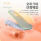 
Anta children's sneakers men and women's big children's shoes for spring and autumn new mesh breathable Velcro running shoes [men's leather face] Anta white 5568-5 34 feet length about 21.5cm