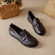 Zapatos de madre de cuero suave de cuero genuino de Kanglibi zapatos individuales de mediana edad y viejos cómodos y no cansados zapatos de cuero de mediana edad y viejos zapatos jóvenes y sin deslizamiento de mujeres primavera y otoño estilo 677 agujeros de agujero transpirable y no molido 41 41