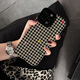 Shuncan gilt für Apple 15 iPhone14 Phone Case 13 12 Pro Max iPhone15 Neues Modell 11 XSMAX Vertikale Balken P3271 Schwarz -Weiß -Plaid -Farbe Love iPhone15